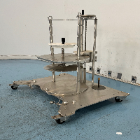 Pall Stax Process-Scale Chassis, 5-High with Casters image 0